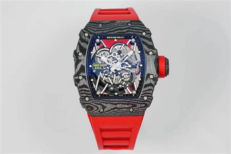 red kevlar richard mille strap|Richard Mille leather straps.